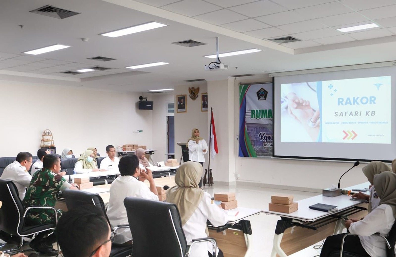 Rakor Program Keluarga Berencana Kodim 0808 Dukung Peningkatan Kualitas Sumber Daya Manusia Di Wilayah Blitar