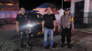 Polsek Labuhan Ruku, Patroli Kamtibmas Antisipasi Kejahatan di Tempat Keramaian