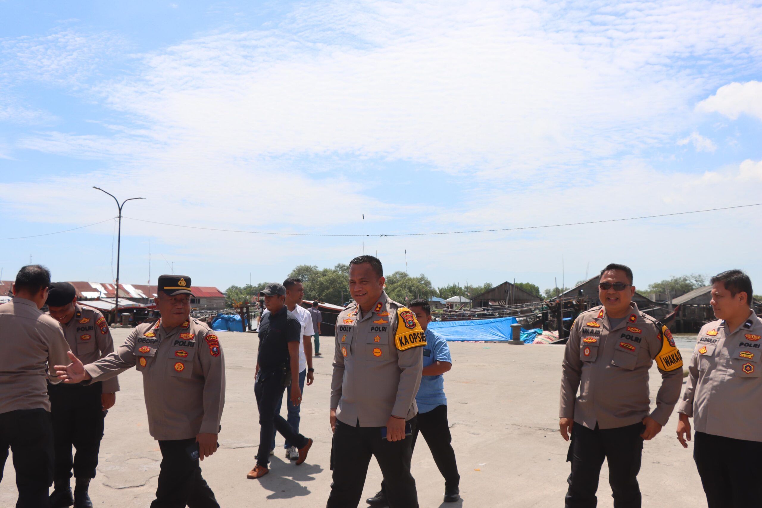 Polres Batu Bara Jalin Silaturahmi dan Koordinasi dengan Kepala Desa Bandar Rahmad