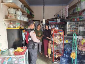 Kanit Samapta Polsek Medang Deras Tingkatkan Keamanan di Desa Sidomulio