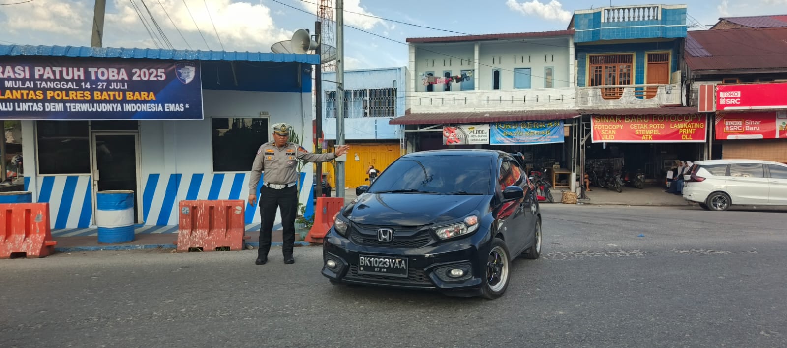 Satlantas Polres Batu Bara Tingkatkan Penegakan Hukum Lalu Lintas dalam Operasi Patuh Toba 2025