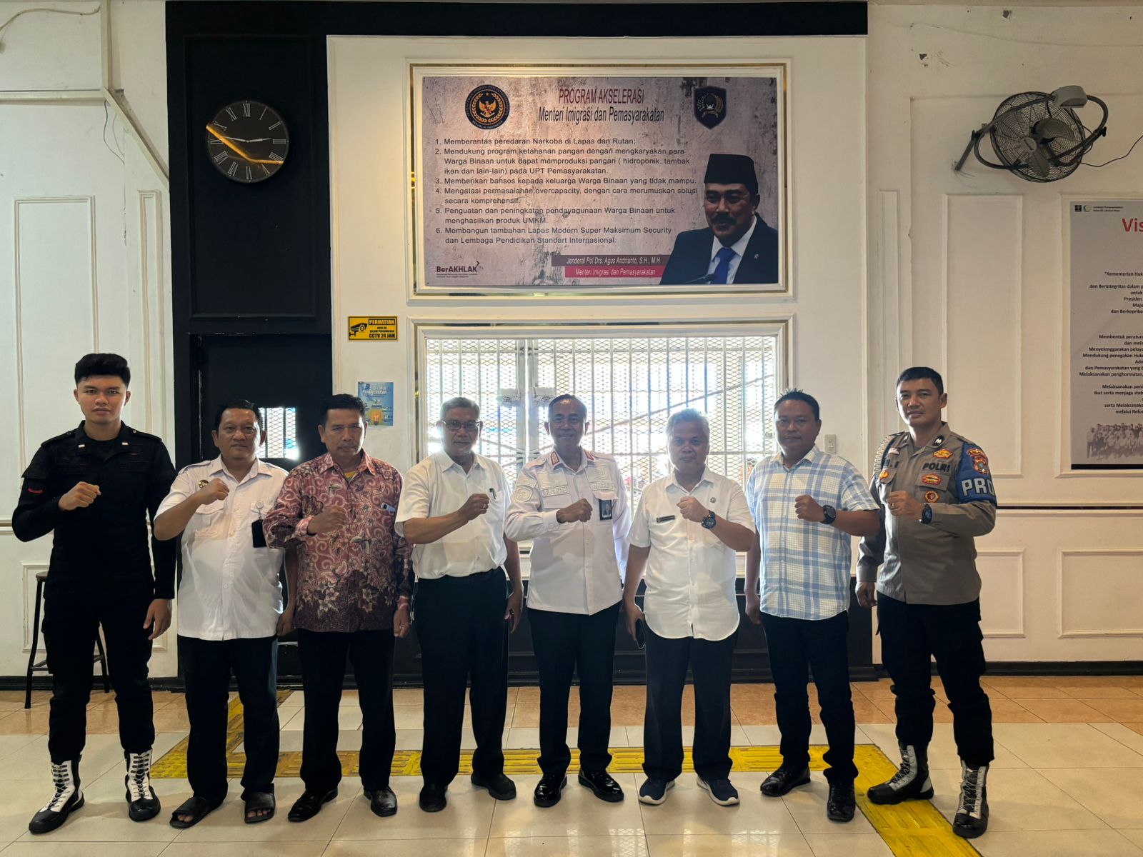 Lapas Labuhan Ruku Terima Kunjungan Silaturahmi Pengurus Pujakesuma Batubara.