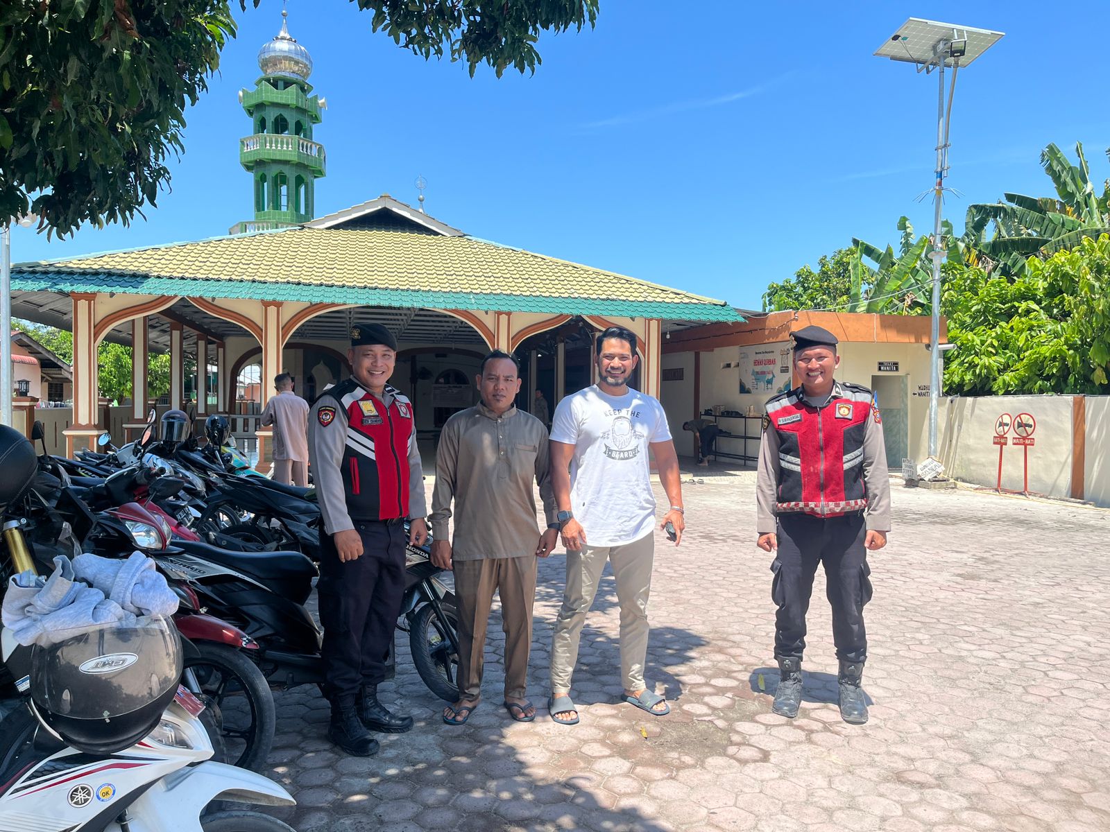 Sat Samapta Polres Batu Bara Patroli dan Amankan Masjid-Masjid di Kabupaten Batu Bara