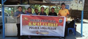 Polsek Lima Puluh Jalin Kerja Sama dengan Warga Desa Perkebunan Dolok untuk Ciptakan Kamtibmas Kondusif