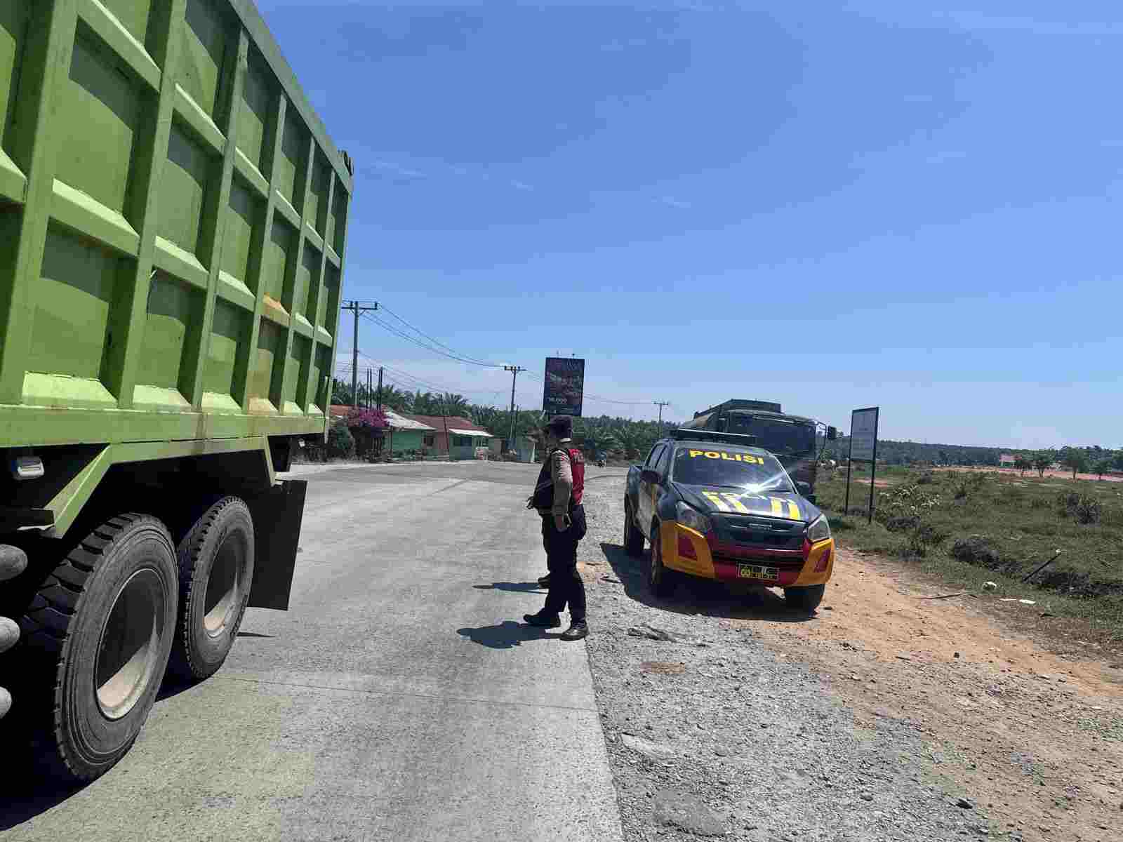 Patroli Presisi Polres Batu Bara Jamin Keamanan Jalinsum Rel Pontas