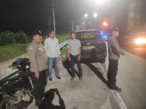 Patroli Mobile Polsek Limapuluh Cegah Tawuran dan Gangguan Kamtibmas