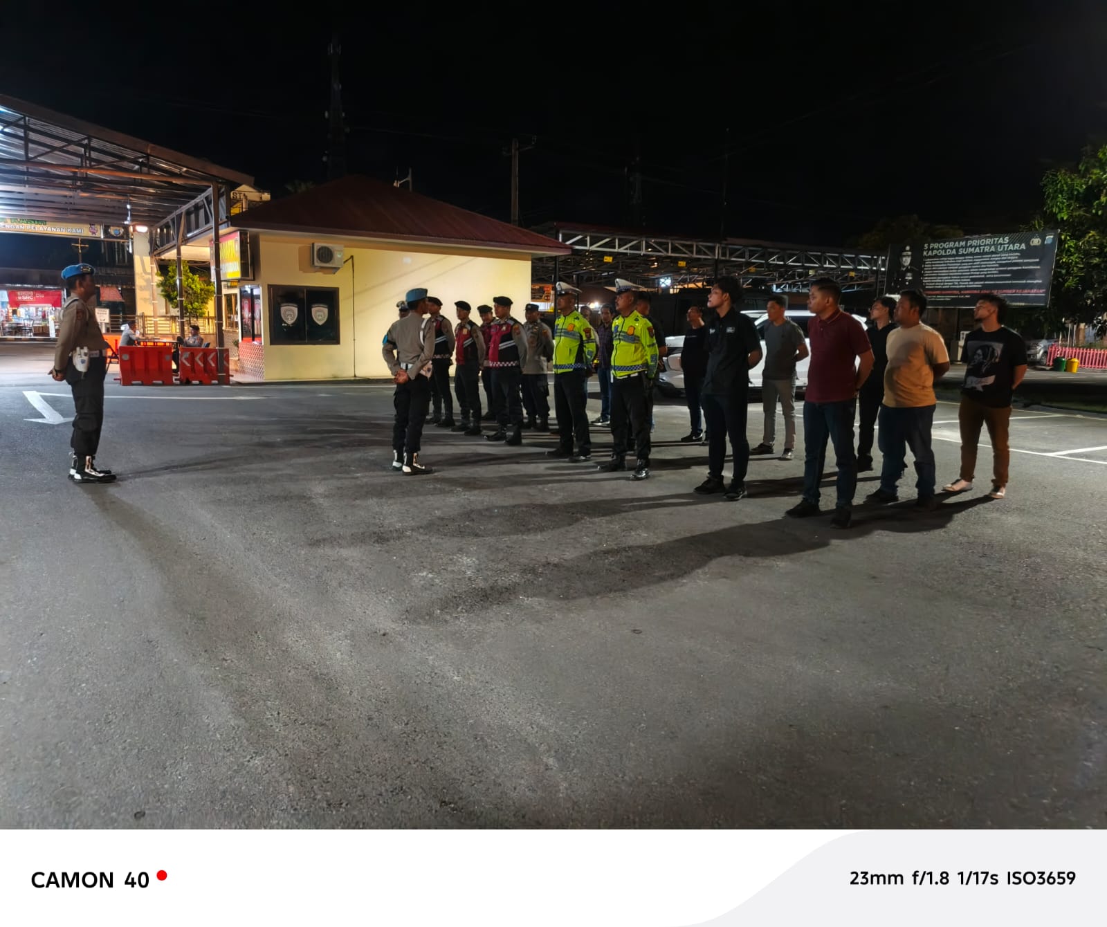 Polres Batu Bara Gelar Patroli Gabungan Cegah Kejahatan