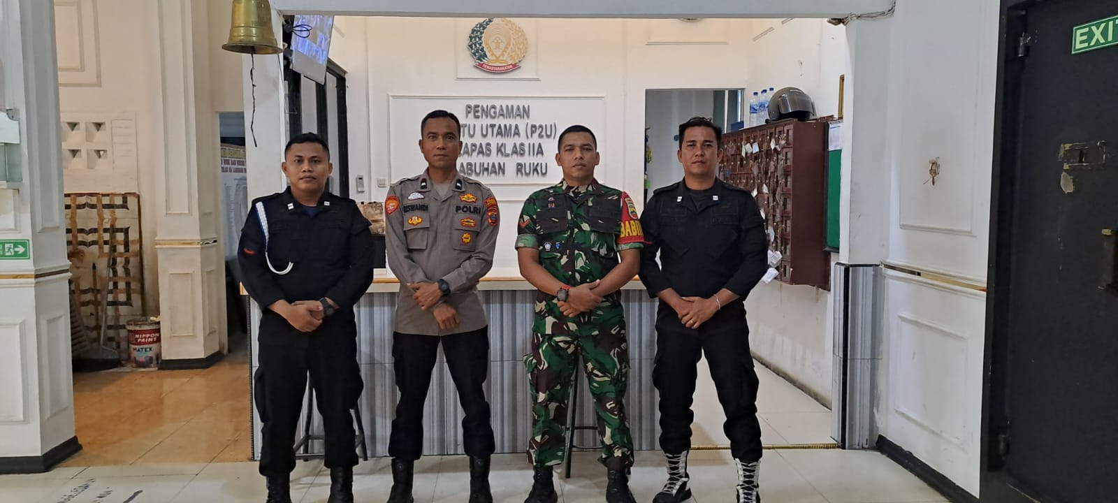 Pengamanan Rutin Polsek Labuhan Ruku di Lapas Klas IIA: Menjaga Kondusifitas dan Keamanan