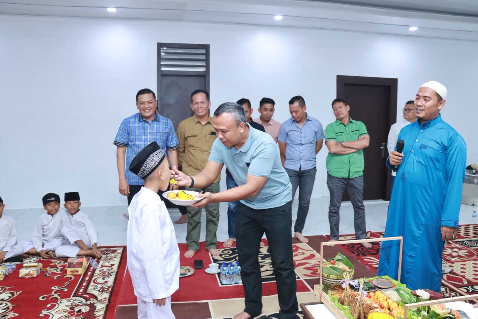 Kapolres Asahan Gelar Syukuran Rumah Dinas, Doa Bersama Anak Yatim Warnai Momen Khidmat