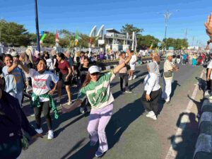 Ketua Bhayangkari Lombok Utara Dorong Masyarakat Jadi Tuan Rumah yang Ramah di Fornas VIII NTB