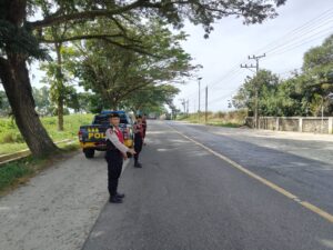 Patroli Presisi Polres Batu Bara Jaga Keamanan Jalinsum Limapuluh