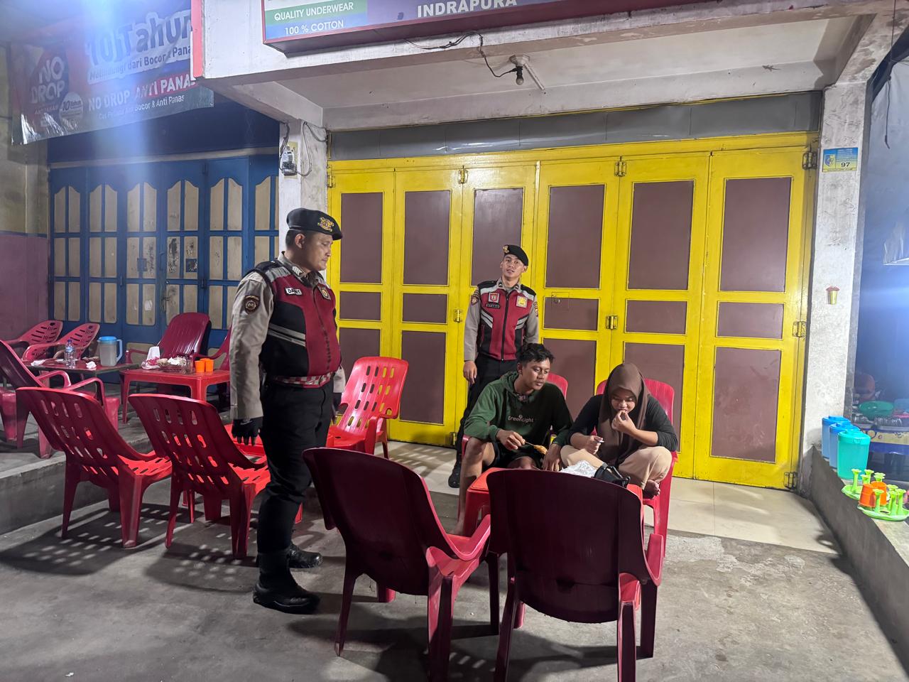 Sat Samapta Polres Batu Bara Lakukan Cooling System dan Himbauan Kamtibmas