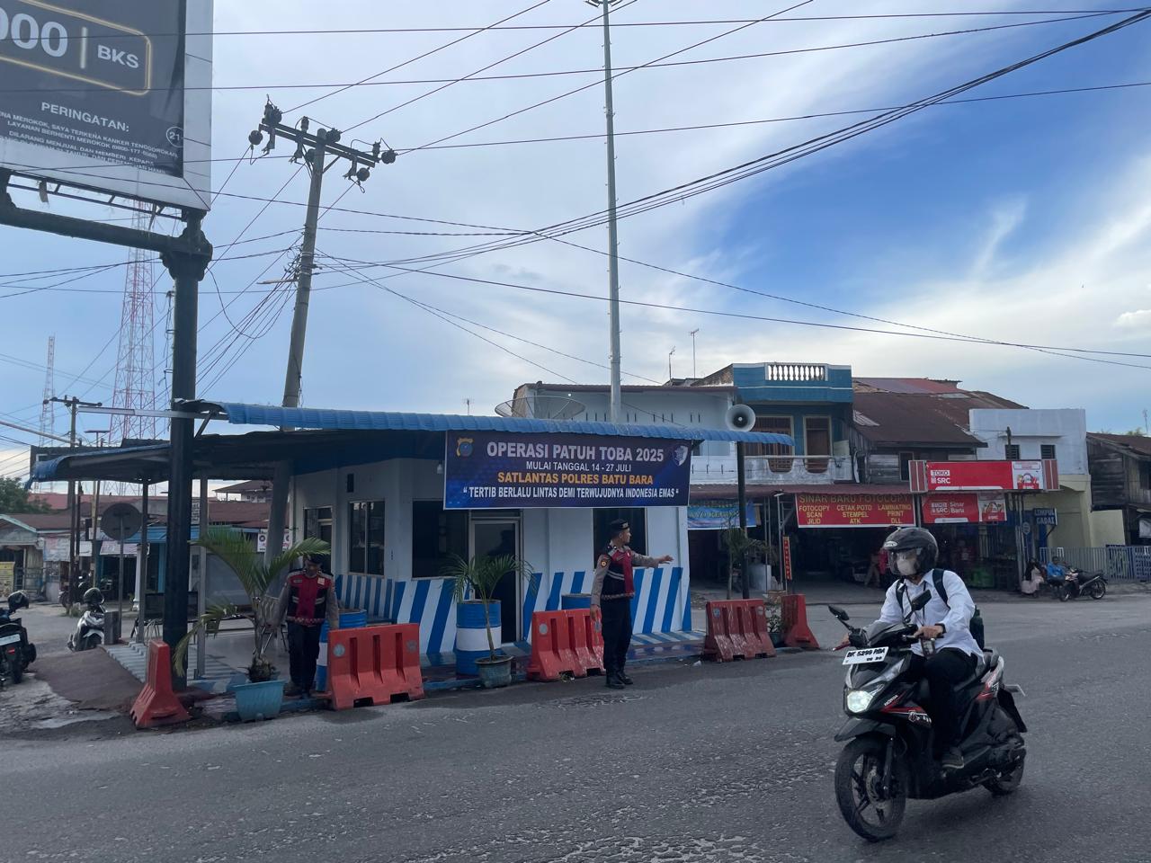 Sat Samapta Polres Batu Bara Tingkatkan Keamanan dan Kelancaran Lalu Lintas