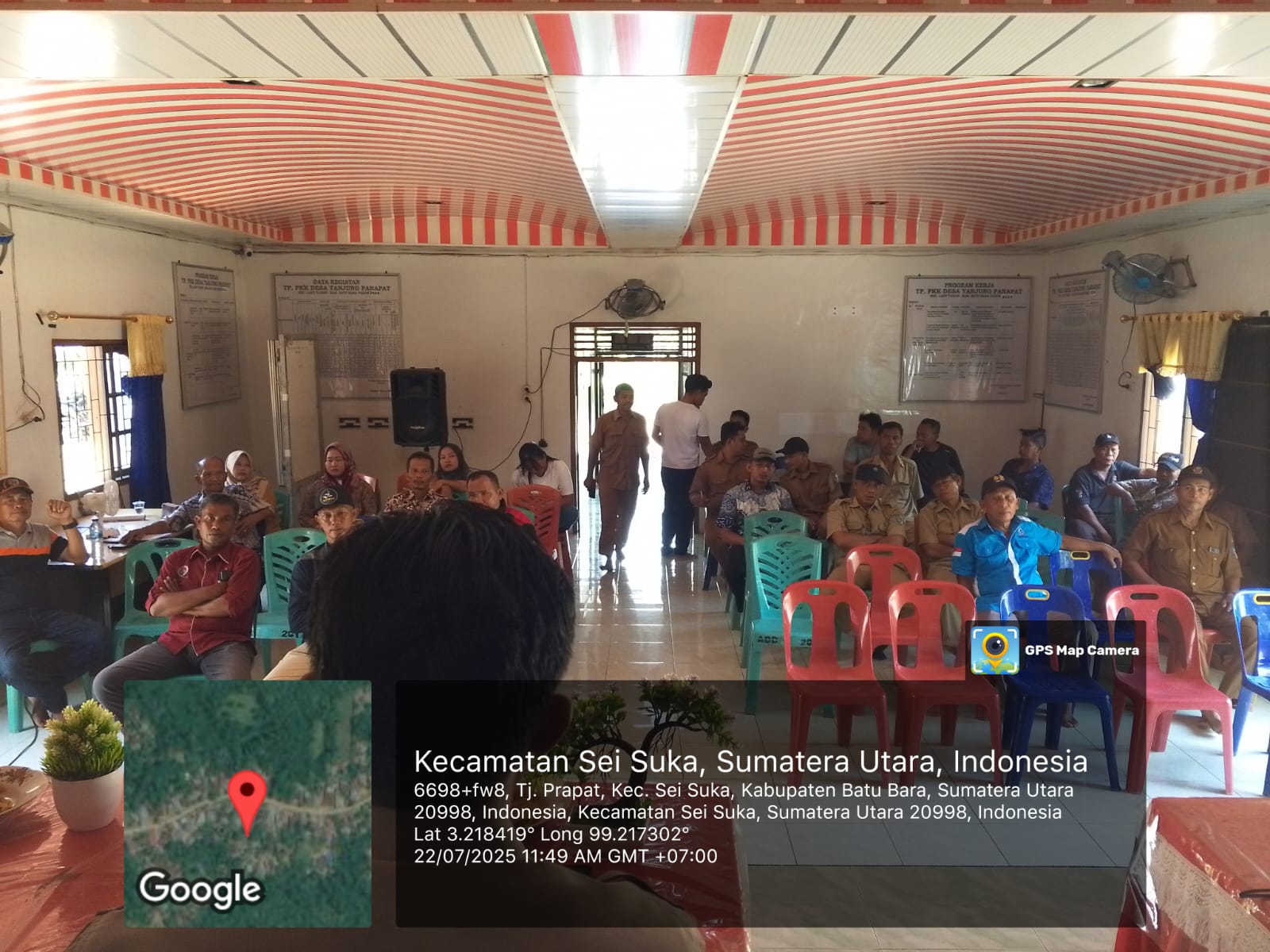 Polsek Indrapura Sosialisasi Bahaya Narkoba di Desa Tanjung Prapat, Batu Bara