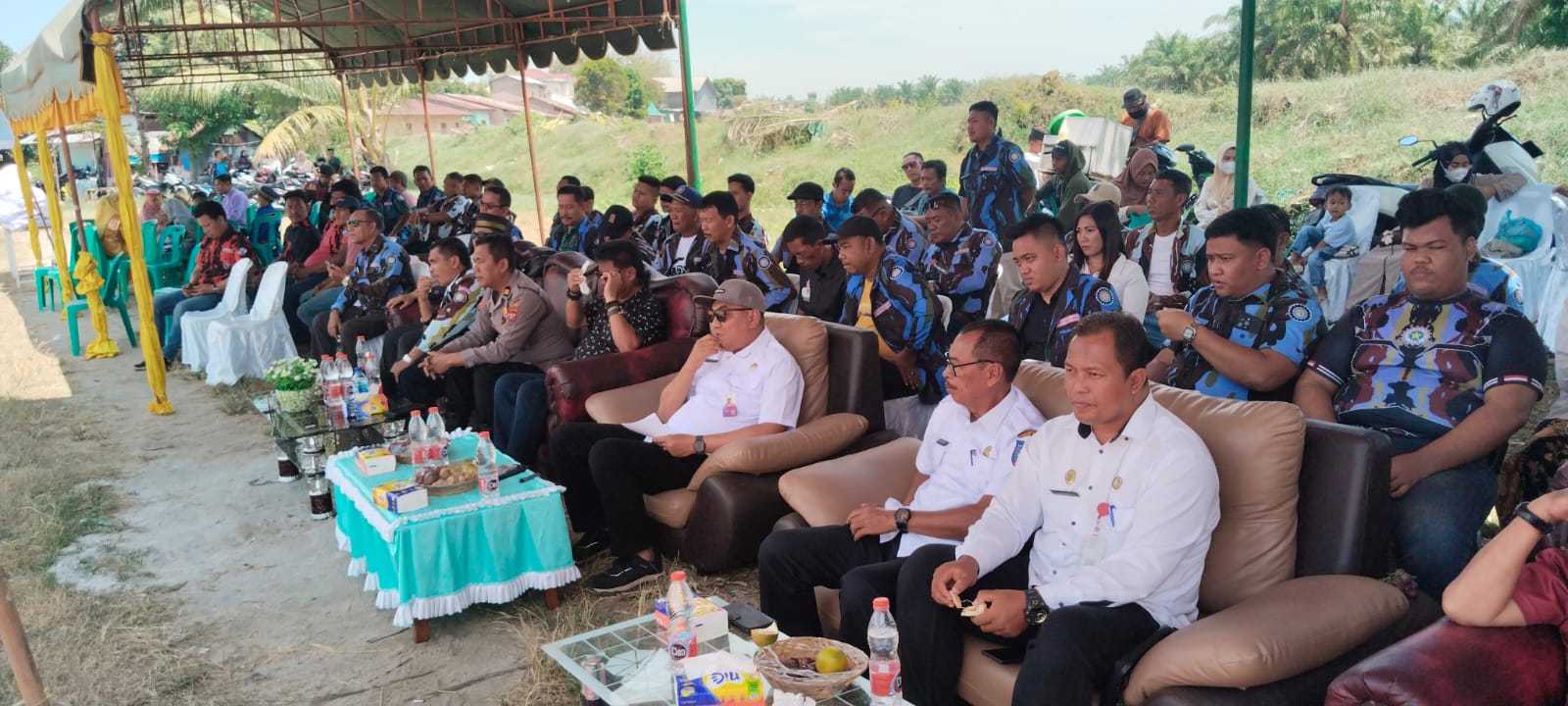 Wakapolsek Indrapura Hadiri Pembukaan Turnamen Bola Voli Piala Bupati Batu Bara Cup 1