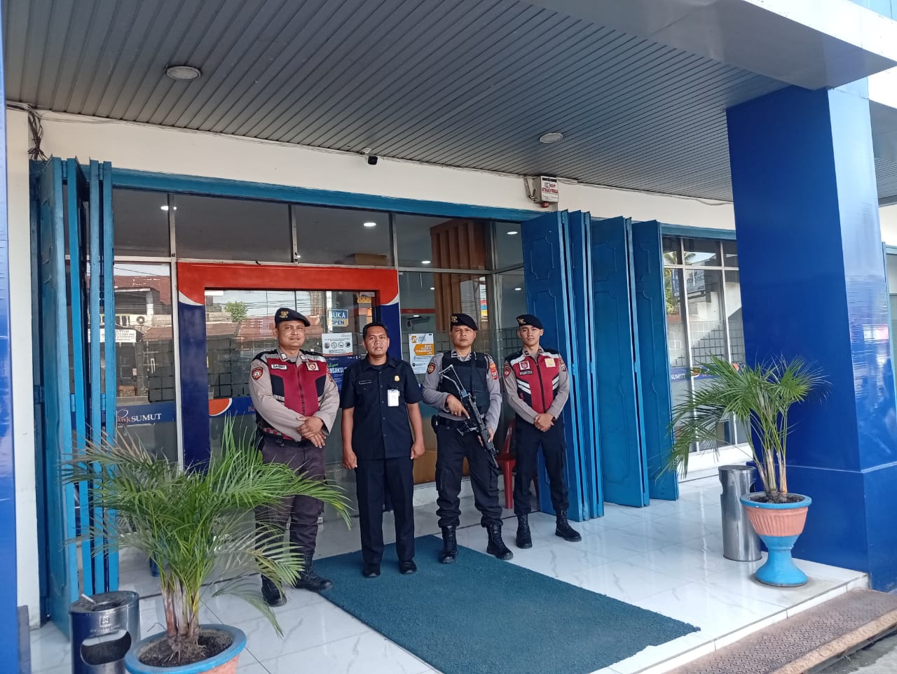 Patroli Presisi Polres Batu Bara Amankan Lembaga Keuangan di Limapuluh