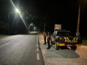 Patroli Presisi Polres Batu Bara: Menjaga Keamanan dan Ketertiban di Jalur Vital Simpang Limau Manis