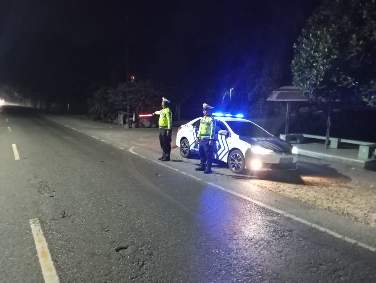 Sat Lantas Polres Batu Bara Jaga Kamseltibcarlantas dengan Patroli dan Pengaturan Lalu Lintas