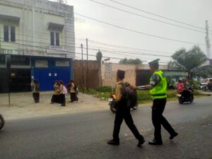 Sat Lantas Polres Batu Bara Optimalkan Pengaturan Lalu Lintas dalam Operasi Patuh Toba 2025