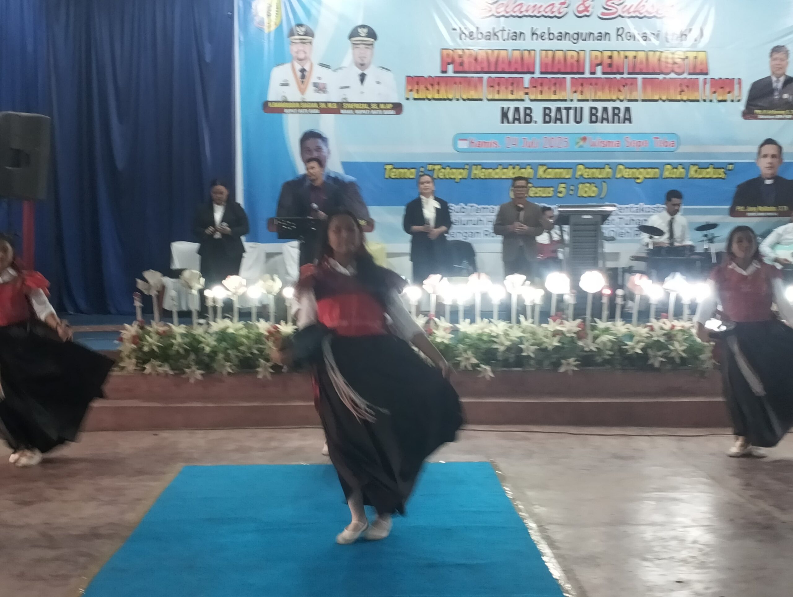 Polres Batu Bara Amankan Perayaan Hari Pentakosta PGPI Kabupaten Batu Bara
