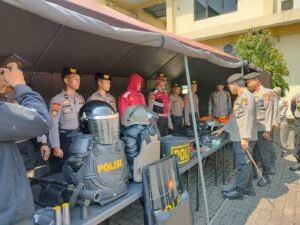 Tim Supervisi Baharkam Polri Tinjau Alutsista dan Kesiapan Sabhara di Jawa Tengah