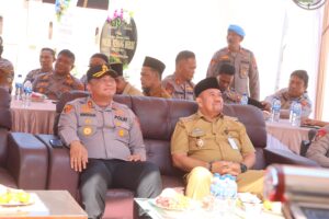 Kapolres Batu Bara Resmikan Renovasi Gedung Polsek Medang Deras