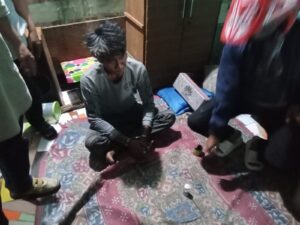 Sat Samapta Polres Batu Bara Sosialisasikan Kamtibmas di Warung Pak Agus, Mangke Baru