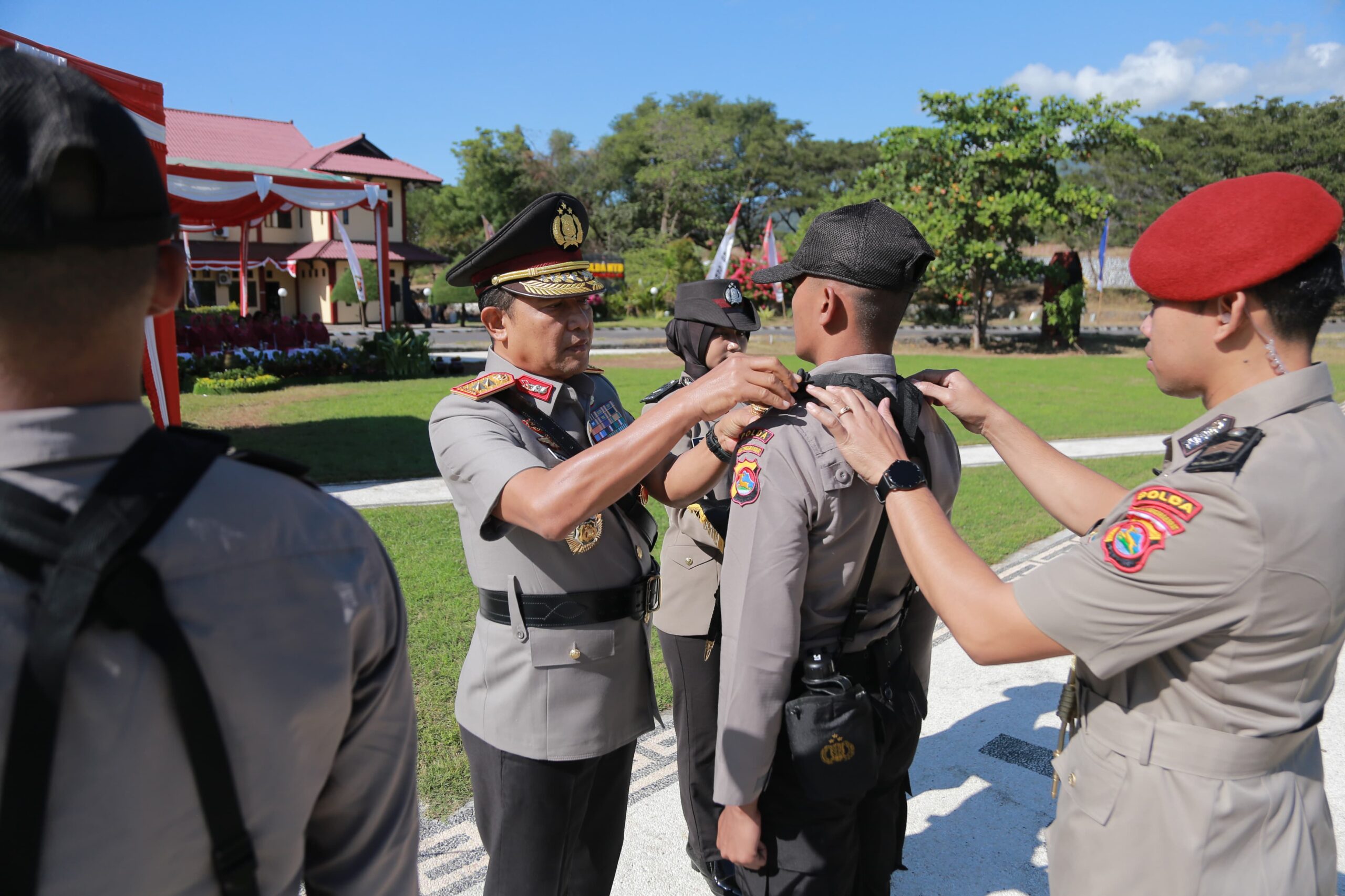101 Calon Bhayangkara Polda NTB Dididik SPN Belanting