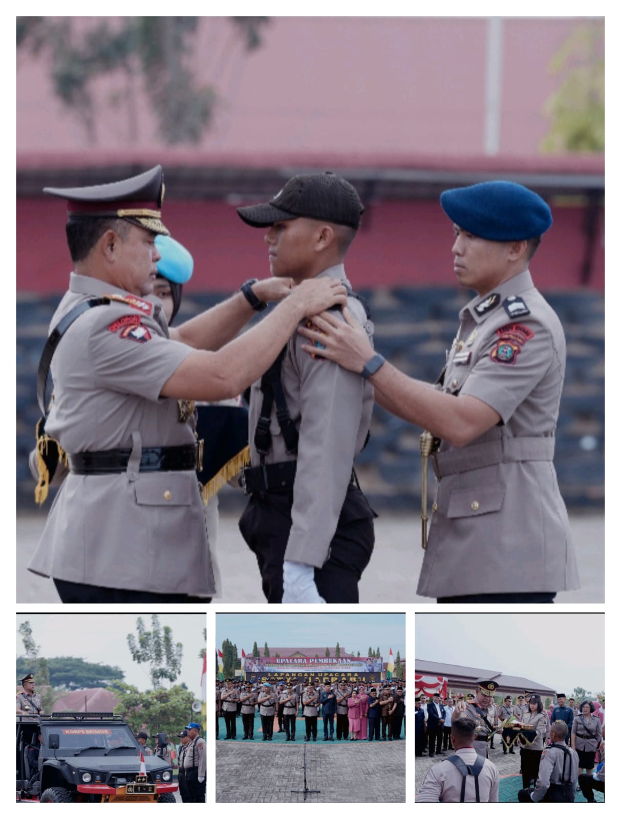 Kapolda Sumut Pimpin Pembukaan Pendidikan Bintara,” Lahirkan Polisi Masa Depan Berintegritas”