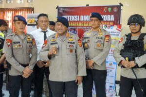 Bersih dan Profesional, Brimob NTB Gelar Tes Urine Dadakan terhadap Ratusan Personel: Semua Negatif Narkoba