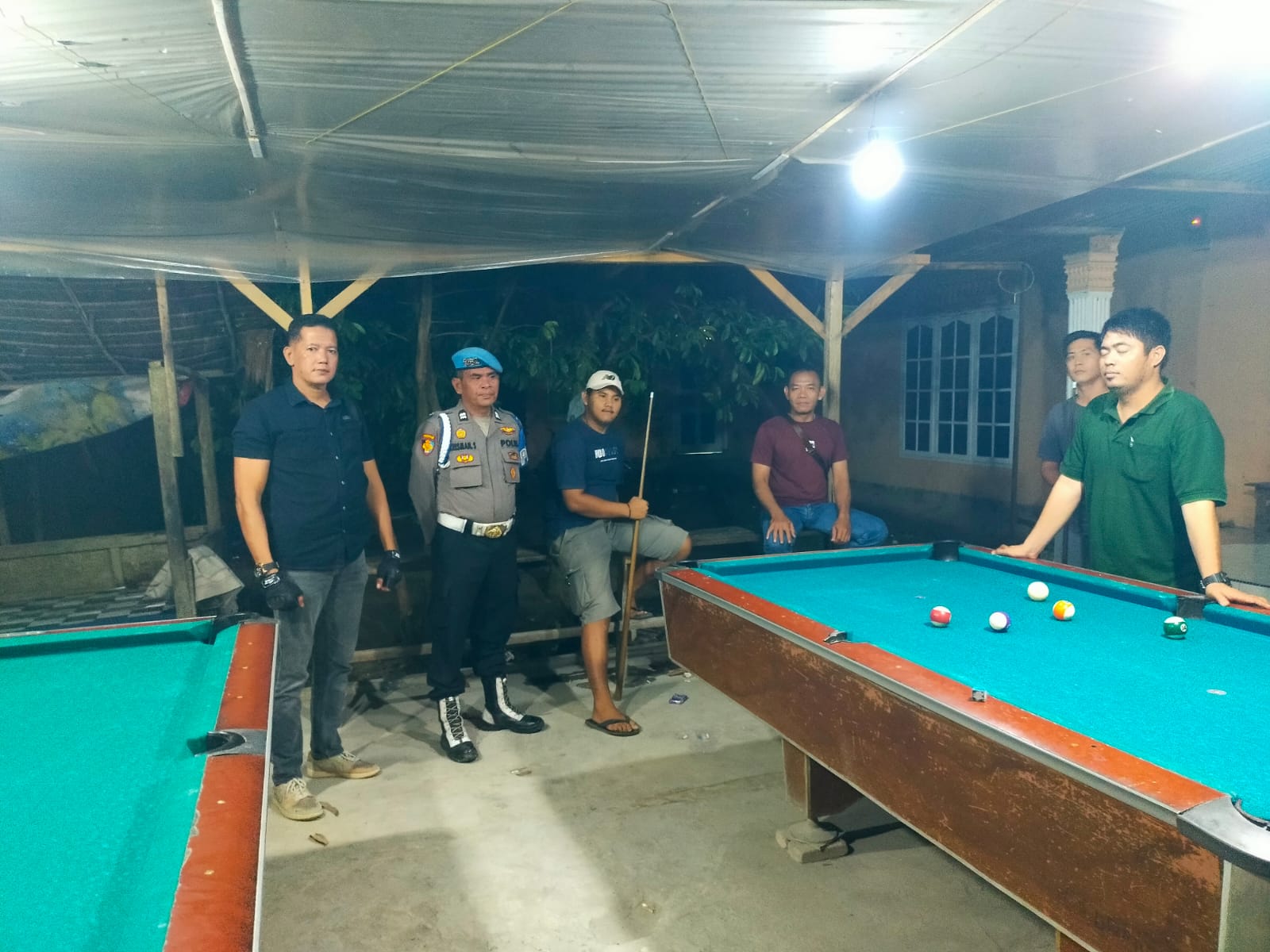 Patroli Malam Polsek Indrapura: Jaga Kamtibmas, Cegah Balap Liar dan Begal