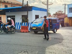 Sat Samapta Polres Batu Bara Tingkatkan Keamanan dengan Strong Point Pagi