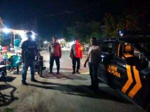 Patroli Malam Polsek Indrapura Cegah Balap Liar dan Kejahatan Jalanan