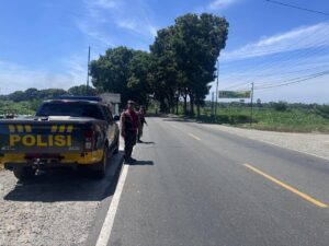 Patroli Presisi Polres Batu Bara Jaga Keamanan Jalinsum Simpang Limau Manis