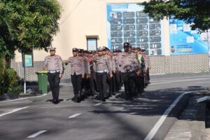 Polres Batu Bara Gelar Latihan Devile Jelang HUT RI ke- 80