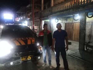 Patroli Mobile Polsek Labuhan Ruku Jaga Keamanan Tanjung Tiram