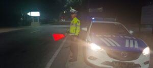 Patroli Blue Light Satlantas Polres Batu Bara Jaga Kamseltibcarlantas