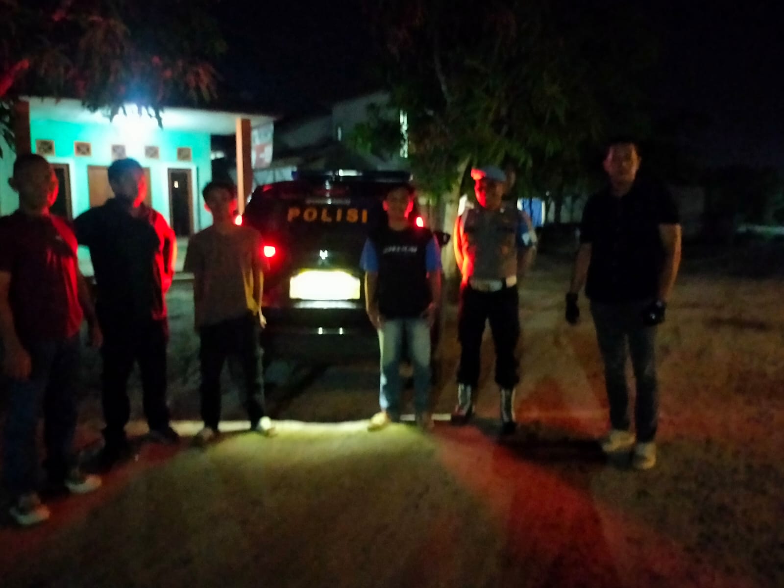 Polsek Indrapura Gencar Patroli Malam, Ciptakan Rasa Aman di Masyarakat