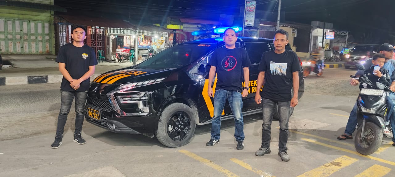 Polsek Labuhan Ruku Tingkatkan Patroli Malam untuk Keamanan Warga