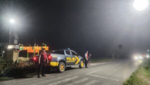 Patroli Presisi Polres Batu Bara Amankan Situasi Kamtibmas di Limapuluh