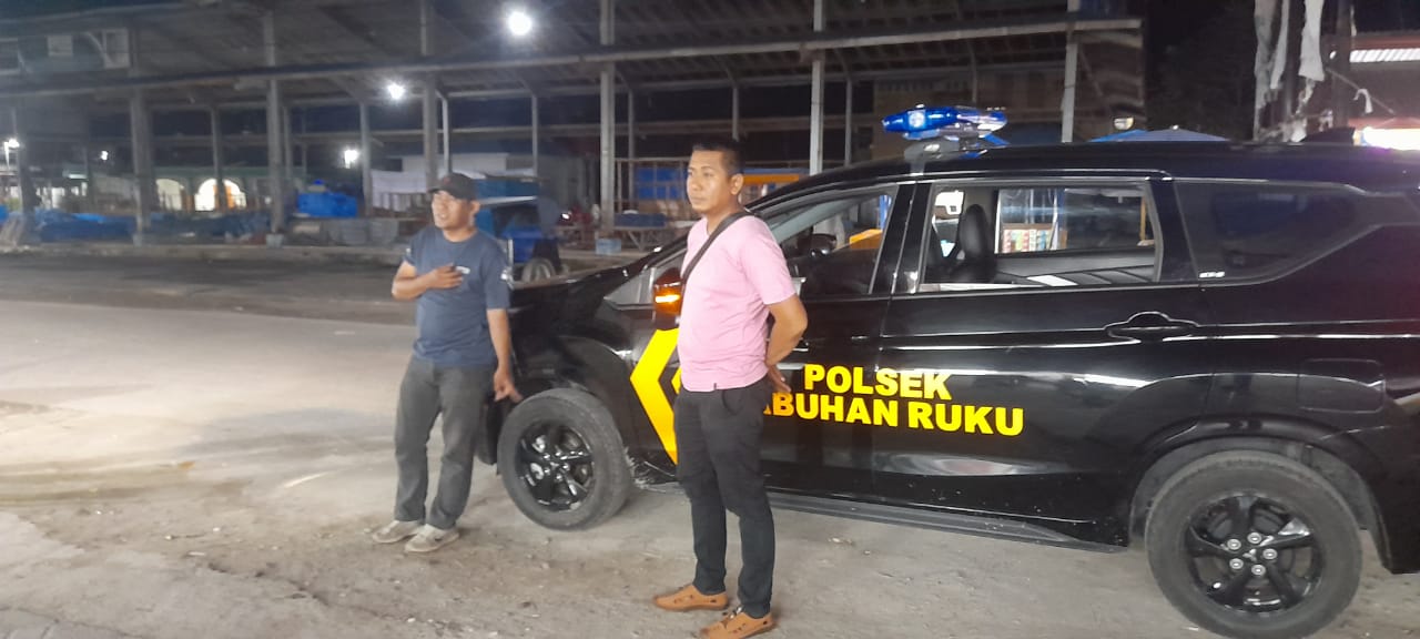 Polsek Labuhan Ruku Tingkatkan Patroli Malam untuk Jaga Kamtibmas