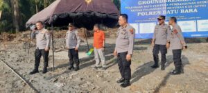 Kapolres Batu Bara Tinjau Progres Pembangunan SPPG di Mapolsek Labuhan Ruku