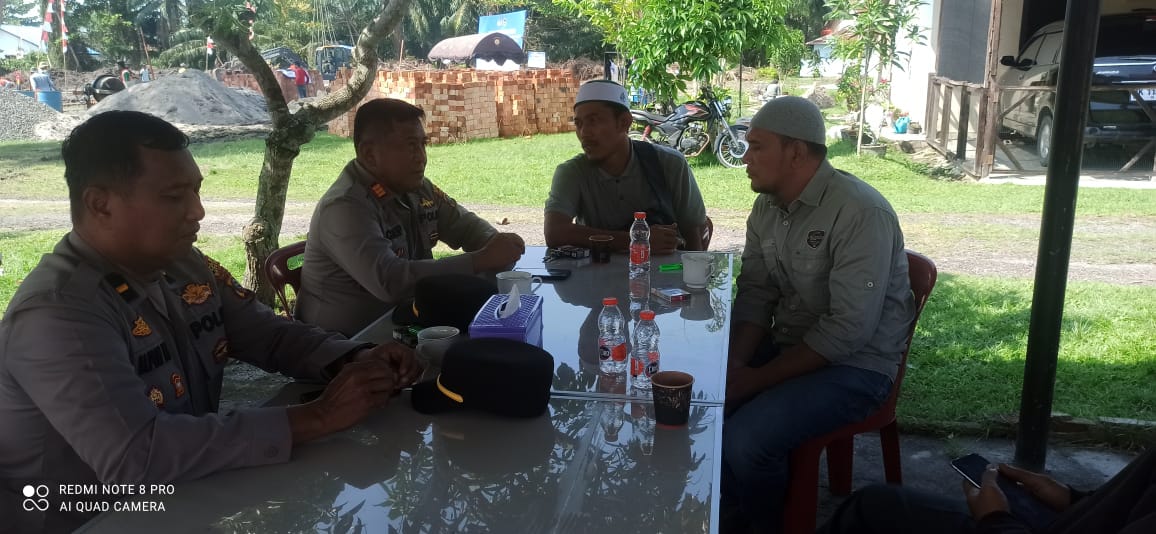 Polsek Labuhan Ruku Gelar Cooling System dengan Tokoh Agama Sambut HUT RI ke-80
