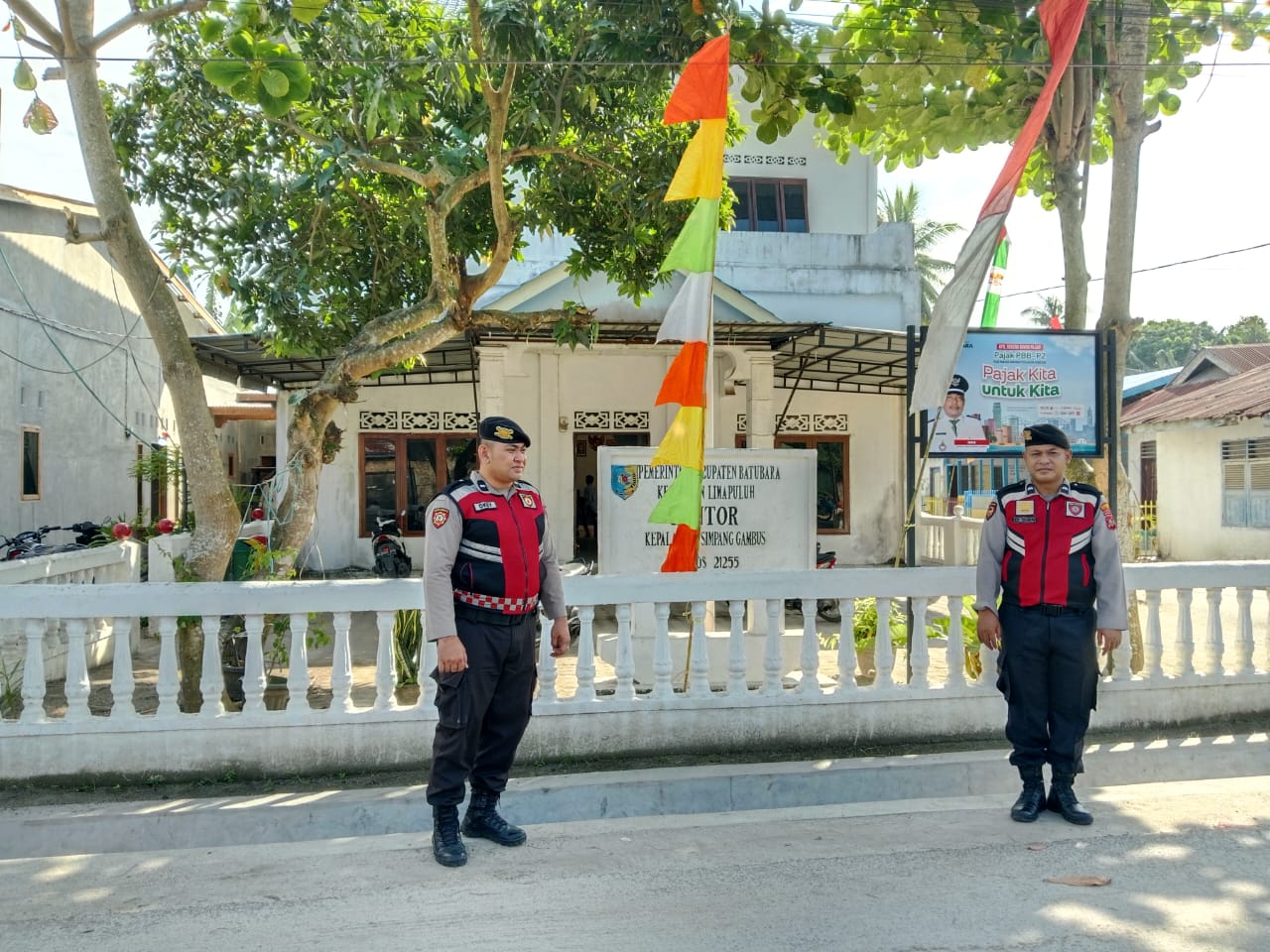 Sat Sabhara Polres Batu Bara Gencar Patroli dan Sambang Desa di Limapuluh dan Air Putih