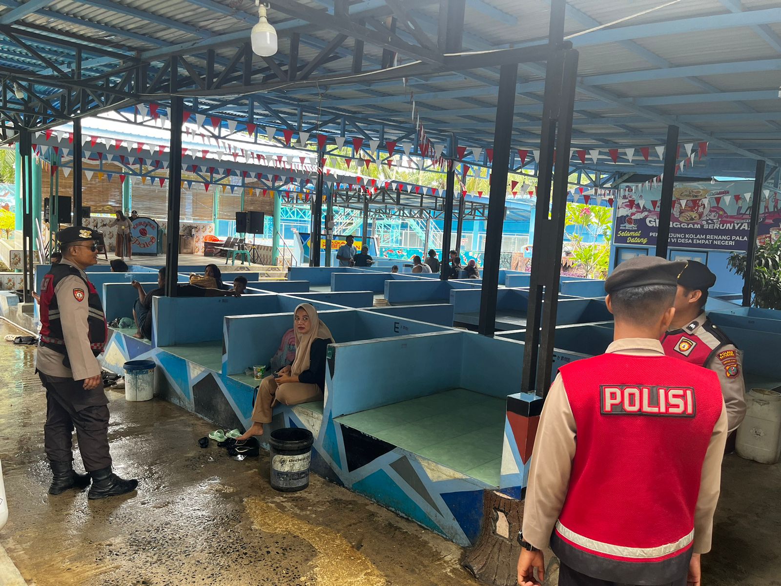 Sat Samapta Polres Batu Bara Amankan Objek Wisata