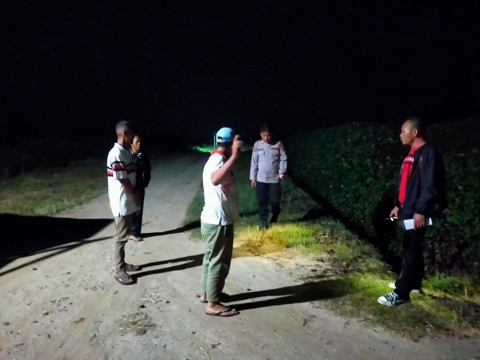 Polsek Indrapura Gencar Patroli Malam Antisipasi Balap Liar, Begal, dan Tawuran