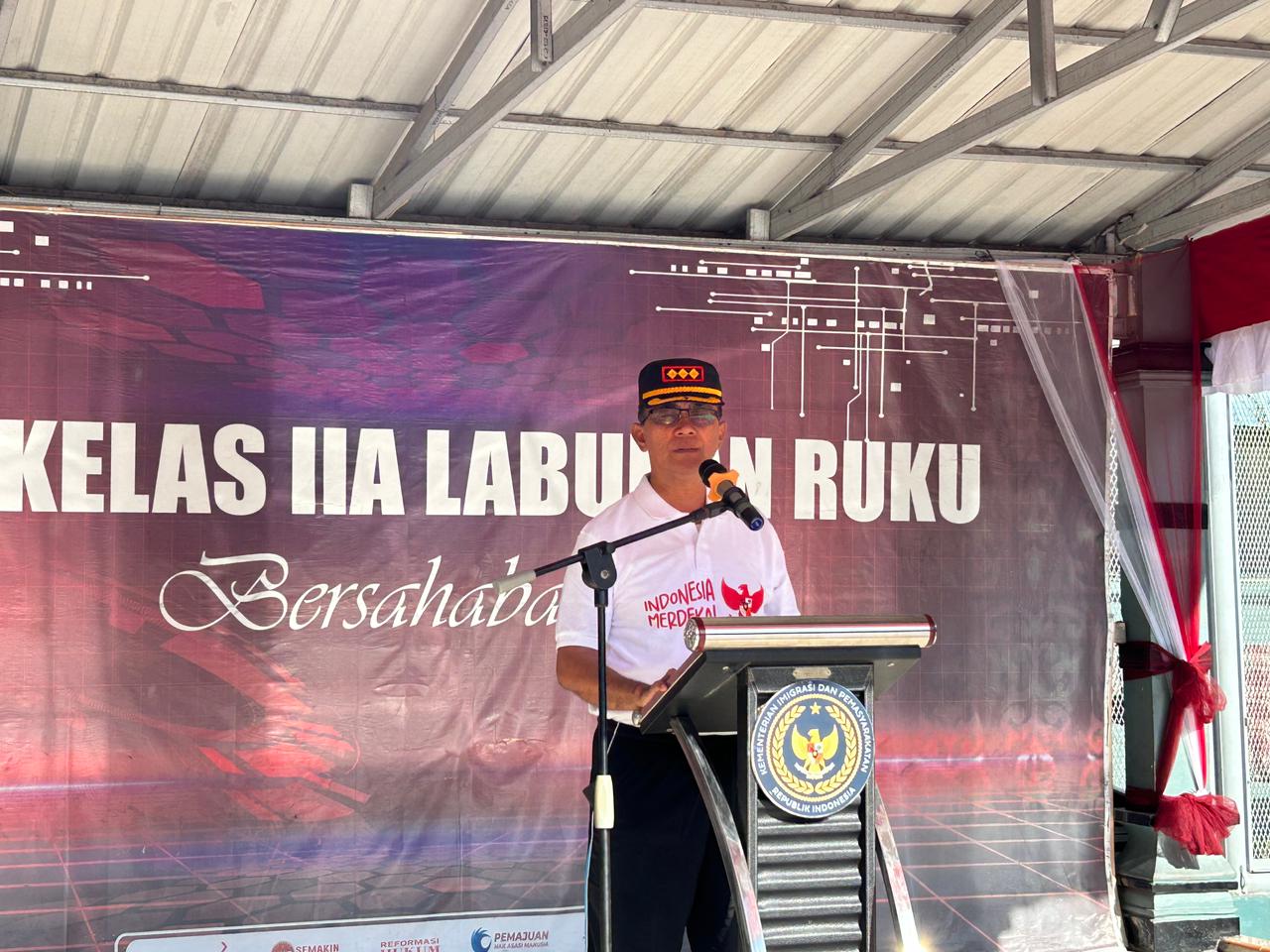 Semarakkan HUT RI Ke-80, Lapas Labuhan Ruku Buka Pekan Olahraga Pegawai dan Warga Binaan