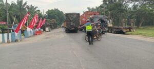 Satlantas Polres Batu Bara Atur Lalu Lintas Pagi di Sejumlah Titik Rawan