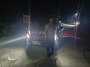 ‎Polsek Lima Puluh Tingkatkan Patroli Malam, Cegah Tawuran dan Jaga Kamtibmas