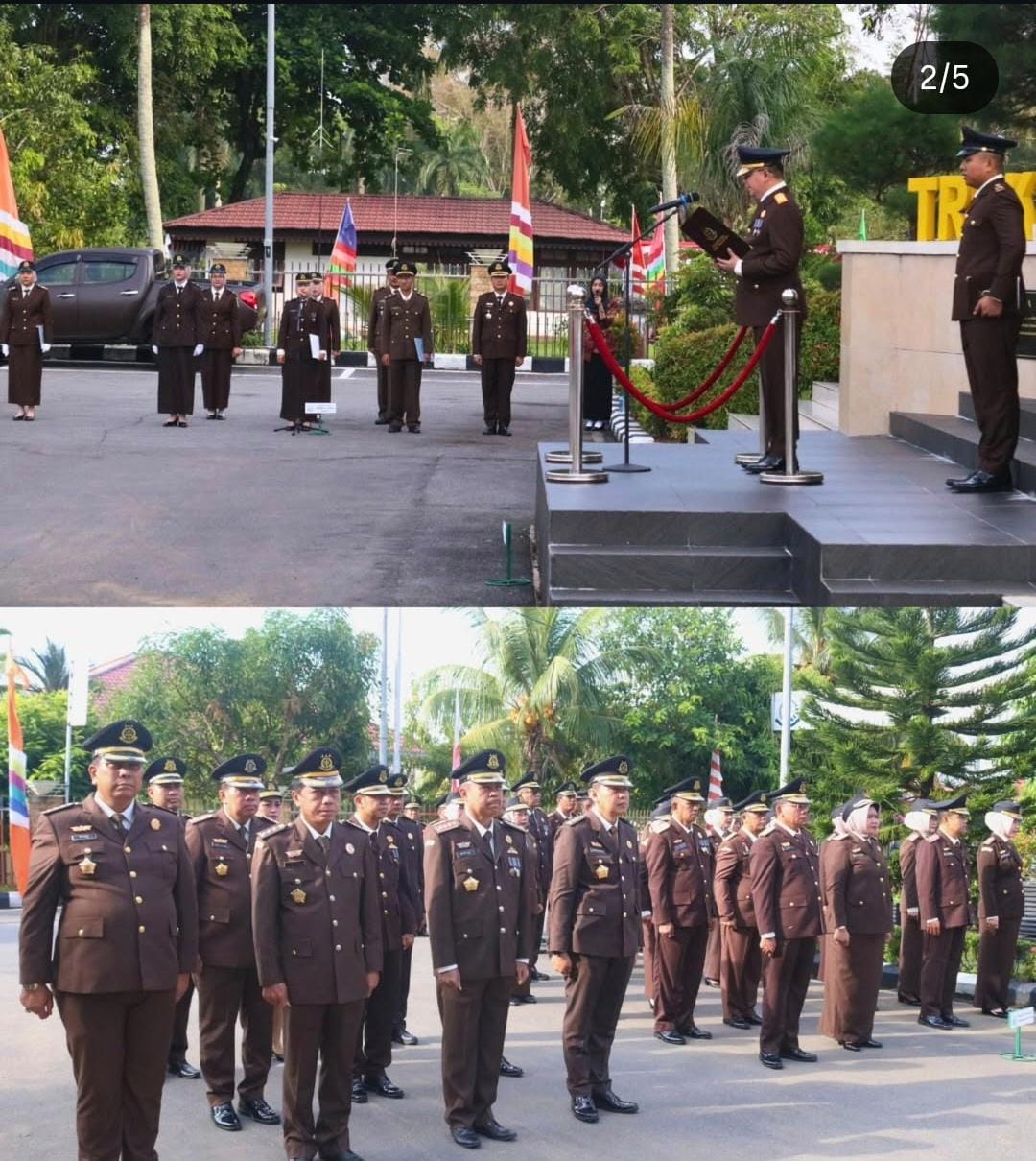 Kajati Kalbar hadiri Upacara Peringatan HUT ke-80 Kemerdekaan RI